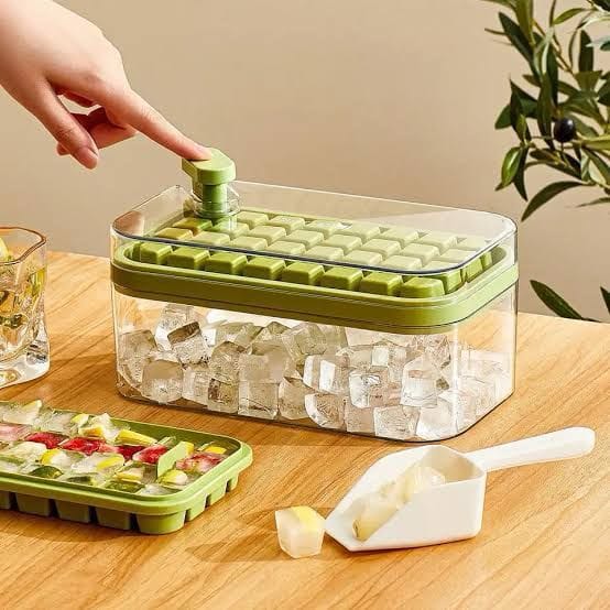 Push Out Ice Cube Box with Tray in Pakistan | Homnix PK