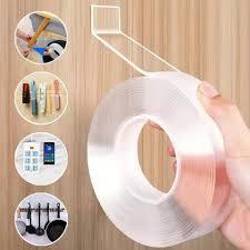 Reusable Double-Sided Nano Magic Tape - 3 Meters Strong Adhesive Transparent Tape for Home, Office & Car (Imported) - Homnix.pk
