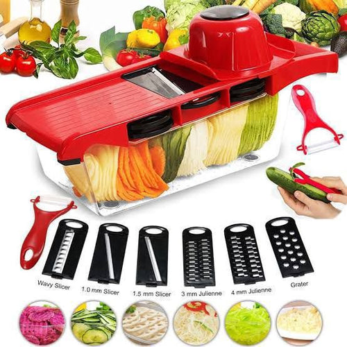 10-in-1 Mandoline Vegetable Slicer & Manual Food Cutter | Homnix PK