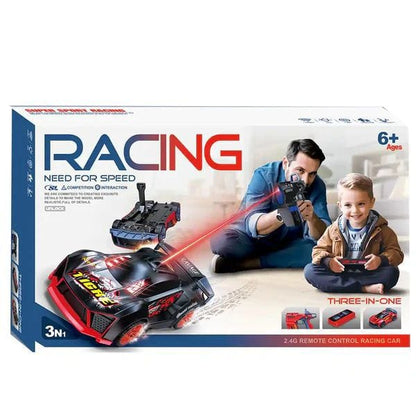 3-in-1 Premium RC Car with Infrared Ray Gun in Pakistan
