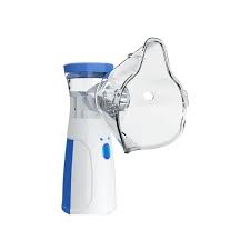 Portable Mesh Nebuliser Machine - Silent Ultrasonic Inhaler for Kids & Adults (Handheld & Battery Operated)