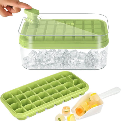 Push Out Ice Cube Box with Tray in Pakistan | Homnix PK