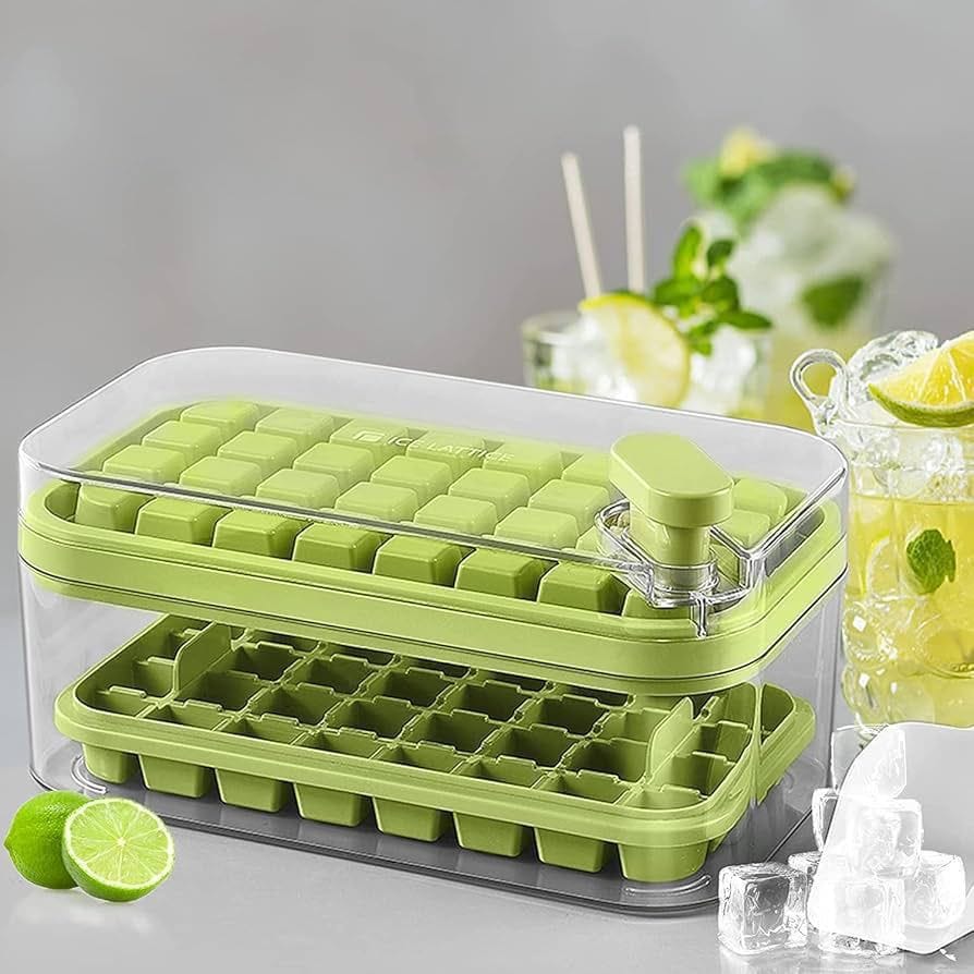 Push Out Ice Cube Box with Tray in Pakistan | Homnix PK