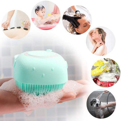 Silicone Bath Brush - Deep Cleaning Body Scrubber  Homnix PK