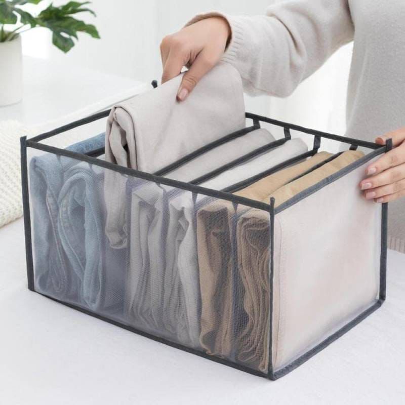 Transparent Garments Organizer - 7 & 9 Layer Wardrobe Storage | Homnix PK