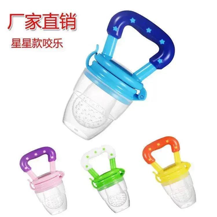 Baby Fruit Pacifier & Teether - Soft Silicone Infant Food Feeder for Soothing & Nutrition - Homnix.pk