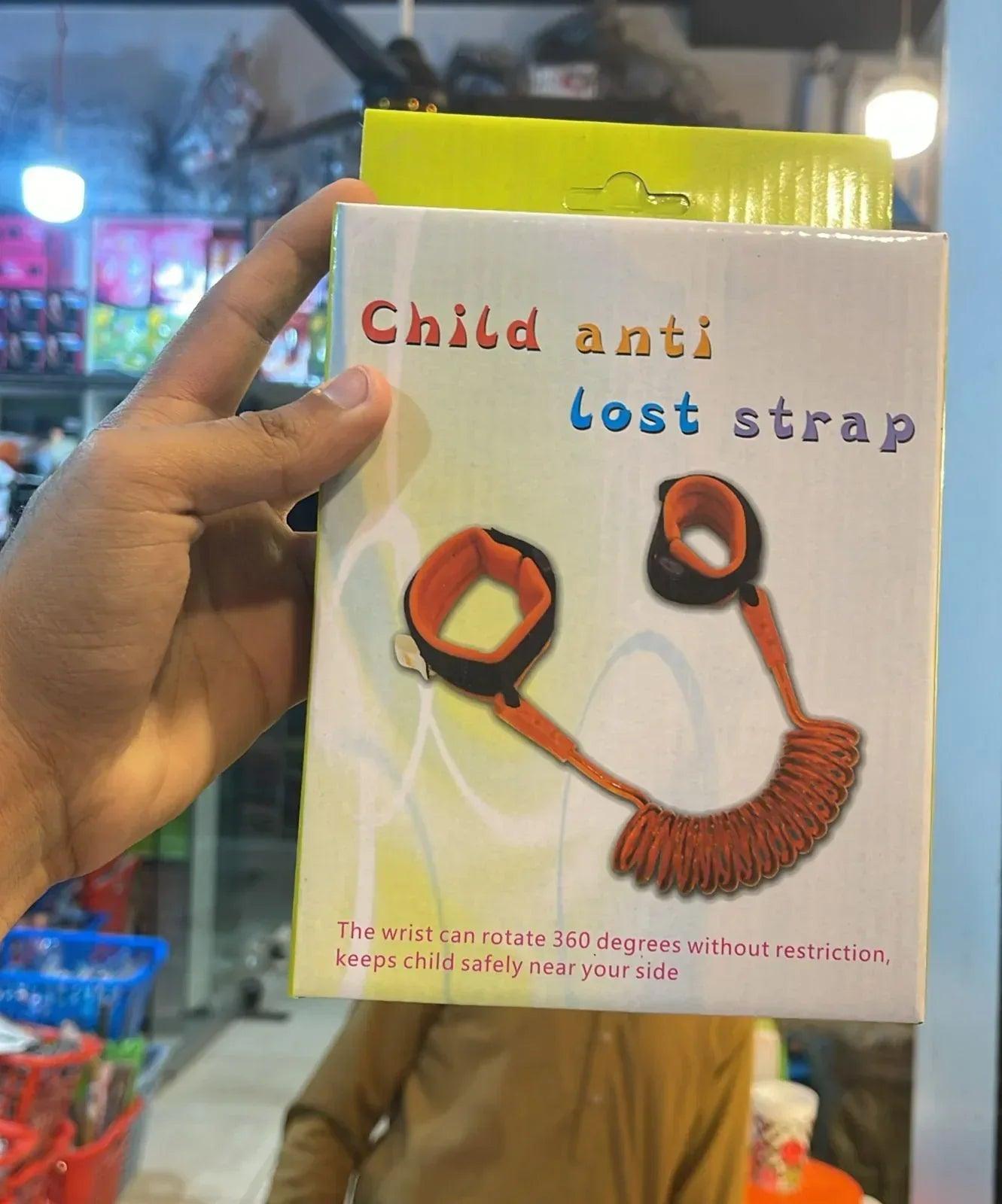 Child Anti-Lost Wrist Link - 1.5M Baby Safety Strap & Walking Harness with High-Quality Spring Cable (Box Packing) - Homnix.pk