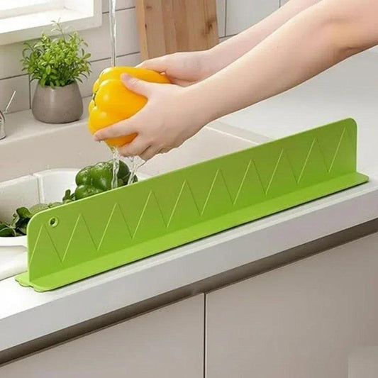 Silicone Sink Splash Guard - Large 14" Faucet Mat with Suction Cup (Water Drip Catcher for Kitchen & Bathroom) (Copy) - Homnix.pk