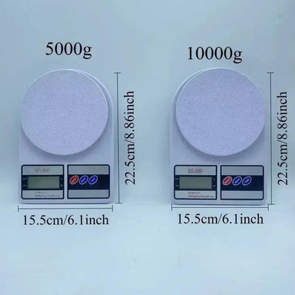 Digital Kitchen Weight Scale - High Precision Electronic Food Weighing Machine (10kg Capacity) - Homnix.pk